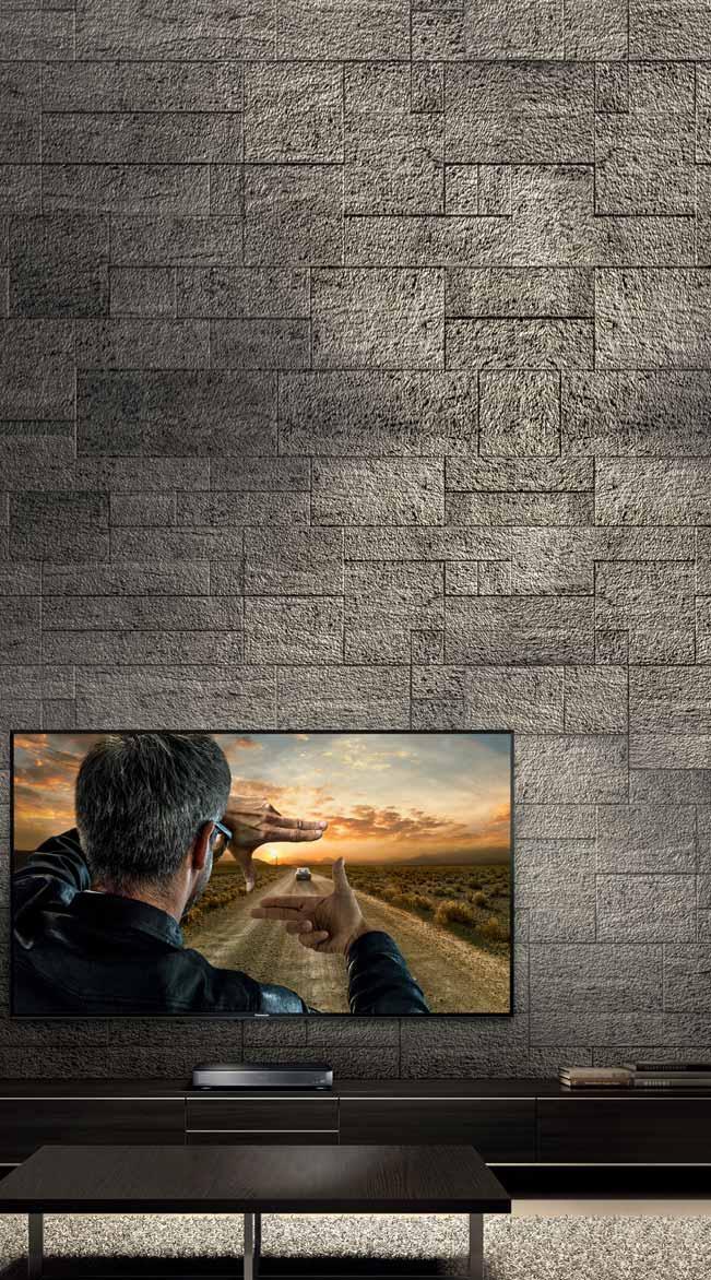 Televizyon Özellikleri al HD TV den 4 kat daha fazla resim kalitesi sağlar. cessing: Özellikle koyu sahnelerde detayı kaybetmeden derin siyah ve hatasız renk sağlar.