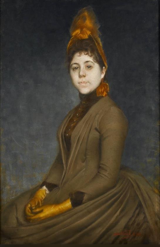 Halil Paşa (1857-1940) Paris (1880) / Saray Ressamı