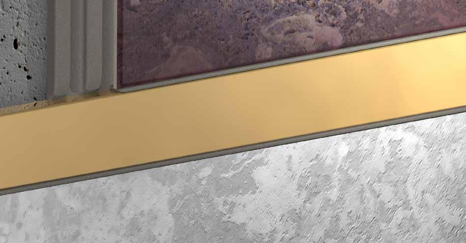 BANYO & SERAMİK Süper Ayna Bronz Altın Sarı Antrasit Siyah Dekoratif Bordür Profili Fayans ve seramik mekanlarda şık bir görünüm sağlamak amacıyla seramik