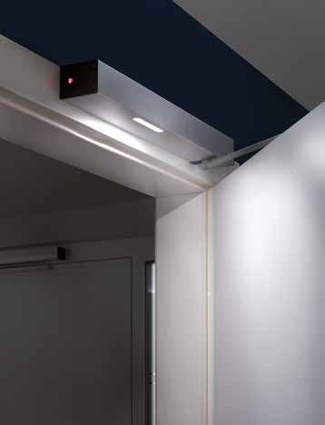 Entegre edilmiş LED aydınlatma Sadece Hörmann da PortaMatic aydınlatma fonksiyonları ayarlamak çok kolay ve değişen gereksinimlere göre yeniden ayarlanabilir.