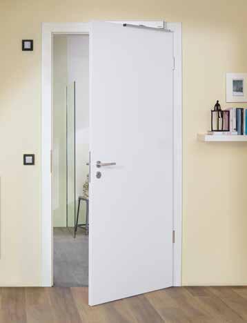 İlave oryantasyon yardımı olarak daimi işletim tipi seçilir ve kapının açılması ve kapanması, kapı hareketinden önce ışık sinyali ile gösterilmektedir.