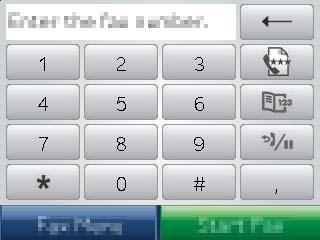 2. Ürün kontrol panelindeki Ana ekrandan Faks düğmesine dokunun. 3. Tuş takımında, Faks telefon defteri simgesine dokunun. 4. Kullanmak istediğiniz kişinin veya grubun adına dokunun. 5.