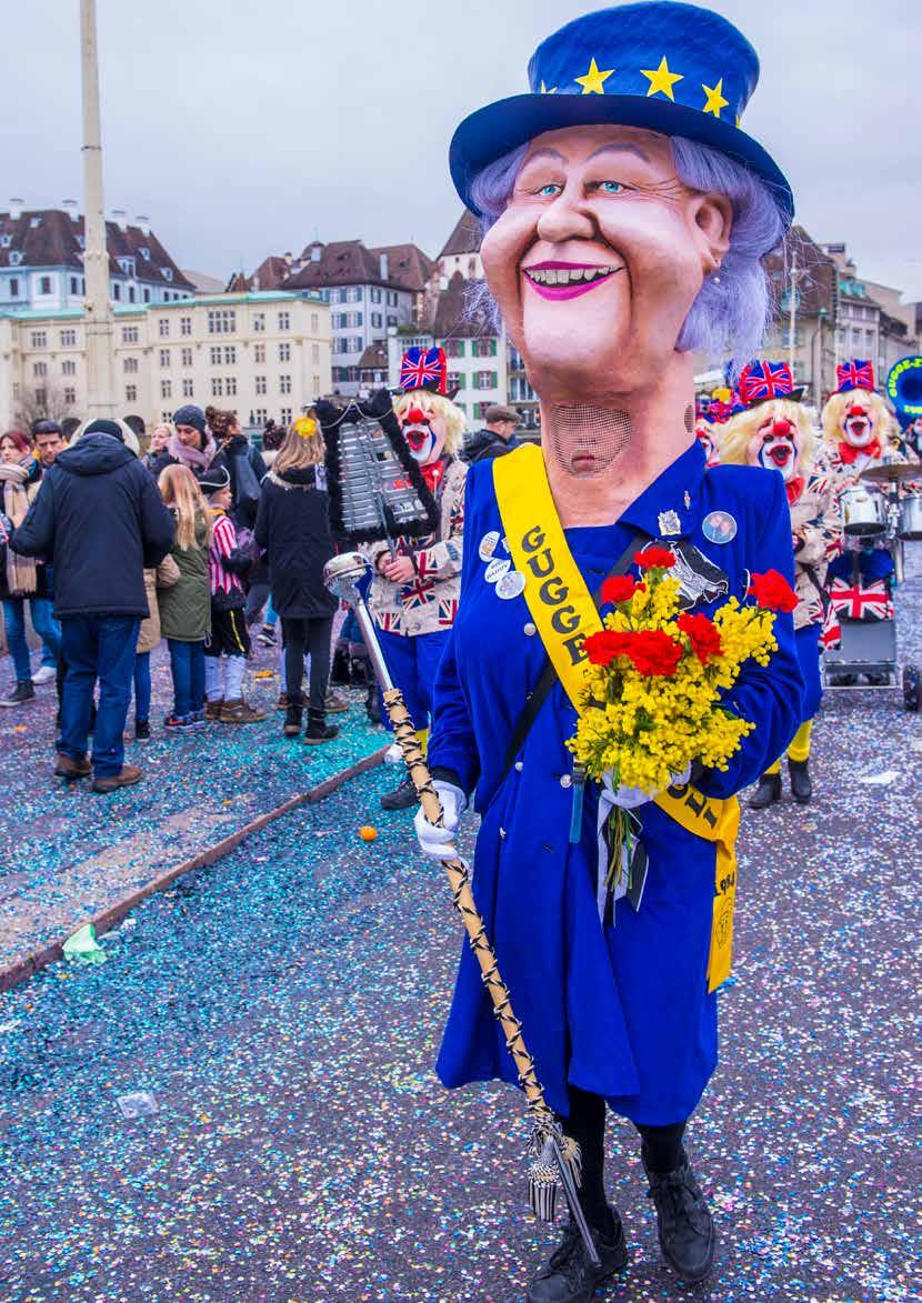 Güncel İsviçre de karnaval heyecanı başladı.