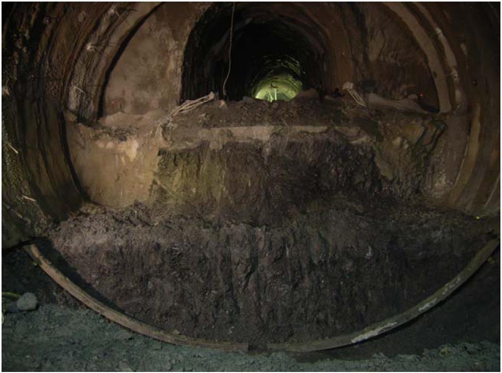 Marmaray Projesi kapsamında Avrupa yakasında yapılan klasik madencilik