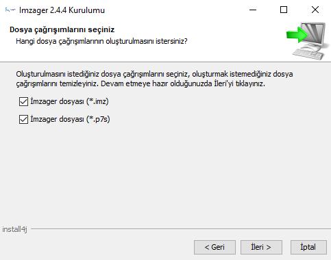 e-imza süresi bitmediyse bu uygulama içinden