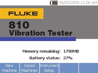Vibration Tester Test Cihazını başlatma Tablo 5.