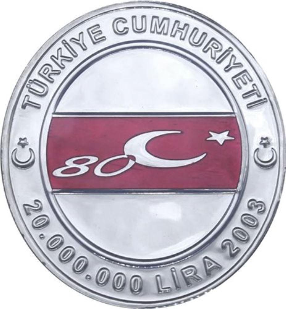 000 Lira Mimar Sinan 1989 20.