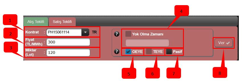 2. GİP uygulaması sistem tarihi ve saati bilgilerini içerir. 3. Sistem ile sağlıklı bağlantı kurulup kurulamadığını gösterir ikondur. a.