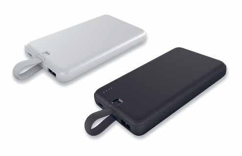 10000 mah Powerbank K500 - Boyut: 130*69*15 mm - Kapasite:10000 mah - Çıkış:5V-1A,5V-2,1A (Çift Çıkış) - Lithium Polymer Batarya -