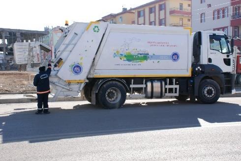j. Temizlik İşleri Müdürlüğü 1- Yılın her günü temizlik ve çöp toplama hizmetleri belediyemize ait 7 araç ile yapılmakta olup günlük ortalama 60 ton evsel nitelikli atıklar toplanarak