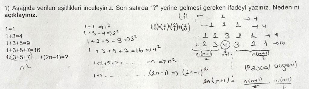 Şekil 4.3: Ö3 verdiği cevap.