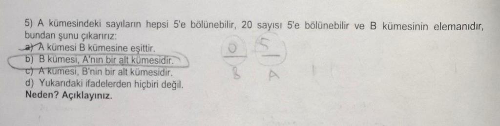 öğrencinin cevabı 2 puan, 17 öğrencinin cevabı 3 puan, 168 öğrencinin cevabı 4 puan, 34 öğrencinin cevabı ise 5 puan olarak değerlendirilmiştir.