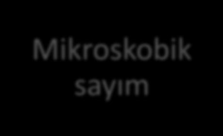 mikroskobik sayım