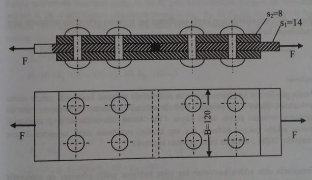 çift tesirli perçin konstrüksiyon ile birleştirilmiştir.