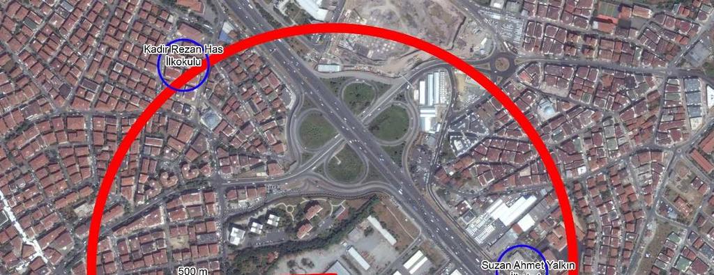 TOKİ tarafından yapılan planda, Bölge halkının kullanımına aktif olarak açık olan, E-5 ve metro bağlantısının sağlanarak, yeni yolların da kullanımda olacağı güçlü bir ulaşım ağı öngörülmüştür.