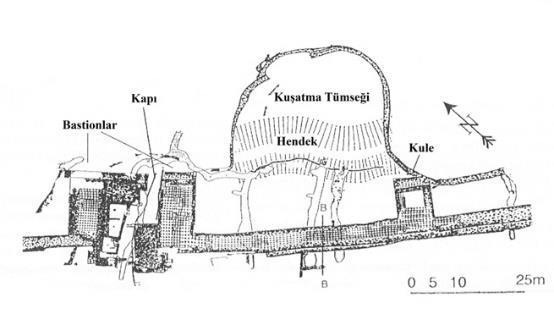 Kuşatma Tümseği (Hoephner 2011, fig. 111). (Frederiksen 2011, fig. 86).