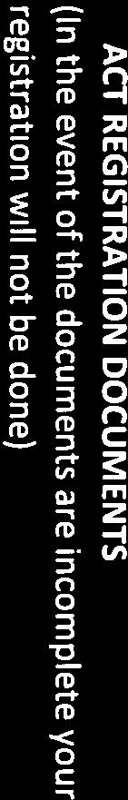 ayri BULAZ Genel Sekreter ISecr ary Ge al KESiN KAYIT BELGELERİ (Belgelerin eksik olması durumunda kaydırtız EXACT REGISTRATİON DOCUMENTS (in the event of the documents are ıncomplete your