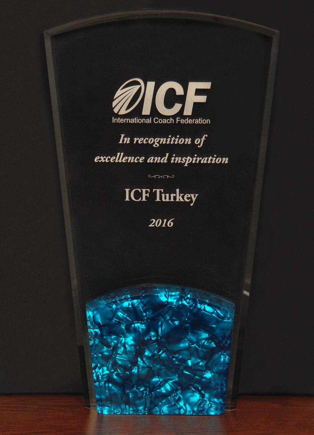 ICF Türkiye ICF Global tarafından140 dan fazla ülkede 250 yi aşkın ICF Chapter arasında ICF Türkiye olarak Üstün Başarı ve İlham Vericilik takdirini kazandık ve ICF in Chapter Recognition