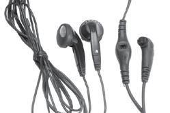 İşlemciniz ile birlikte ses aksesuarlarının kullanımı 1 2 Şekil 16: Dinleme kulaklıkları üzerindeki aksesuar/ FM sistemi konnektörü (1) ve işlemci konnektörü (2) Dinleme kulaklıklarını kullanmak