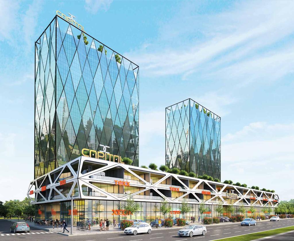 Capital Ticaret Merkezi Yeni Nesil İş Merkezi anlayışıyla Mersin de yepyeni bir çağı başlatan Capital Ticaret Merkezi, toplantı salonları, çarşı katı, meydanı, terası, kapalı otoparkı ve VRF