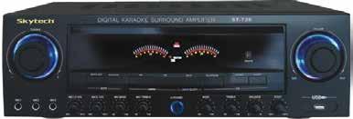Kontrolü Ses Seviyesi / Bas / Tiz / Denge Kontrolü Dijital Karaoke Fonksiyonu 466,00TL ST-524 Lüks ve Şık Dizayn