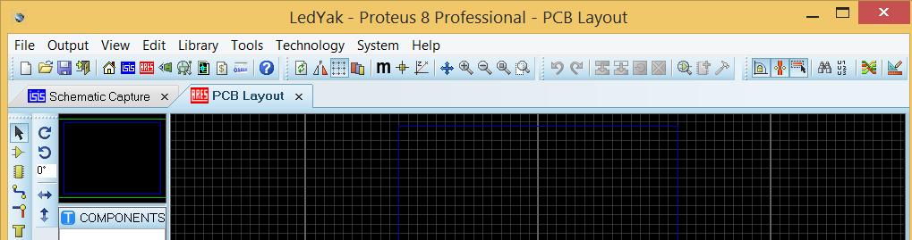 Bu pencerede Finish butonuna tıkladığınız anda Proteus 8 proje (LedYak.pdsprj isimli) dosyanız oluşturulmuş olacaktır. 7. Şekil 1.