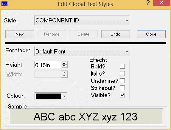 Şekil 2-43: Set Text Styles penceresi Şekil 2-44: Set Graphics Text" penceresi Style kısmında; ayarı yapılacak (düzenlenecek) olan biçim seçilir. Font face kısmında, yazı tipi seçilir.