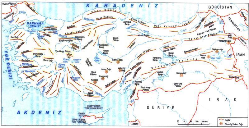 Dağ iklimi (yüksek alan iklimi) Türkiye de yüksek ve dağlık alanların fazla olması, bölgeler genelinde etkili olan ana iklim tiplerinin, kısa mesafelerde değişen sıcaklıklar koşulları nedeniyle,