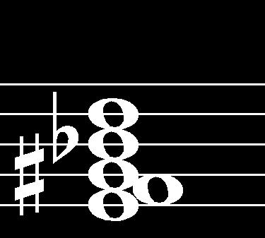 dominant 7 akorunun alterasyona uğramış şekli olarak ifade edilir.