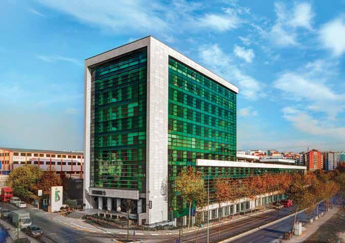 İş İstanbul 34, İstanbul Özak GYO, geleceğin binası yaklaşımıyla tasarladığı İş İstanbul 34 te, ofis kullanımı dışında 137 ile 2.
