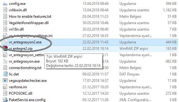 Vegawine aktarım programı vr_entegrasyon programının 2.cisi çıktı. Yeni entegrasyon programının adı vr_entegrasyon2 olarak geçiyor.