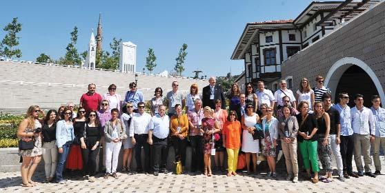 Haber 11 Başkan Avrupa Ödülü Kazanan Kentler Birliği 2014 Genel Kurul Toplantısı için Ankara ya gelen temsilciler Büyükşehir Belediyesi nin proje alanlarını gezdiler.
