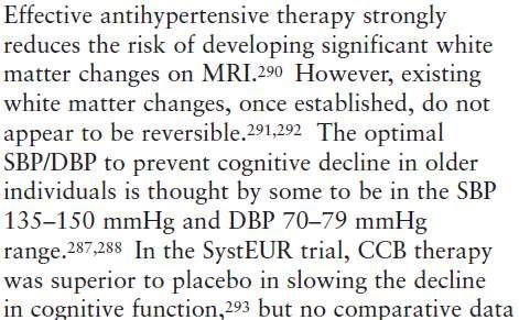 Etkili antihipertansif tedavi, MRI da önemli beyaz cevher değişikliklerinin gelişme riskini azaltır.