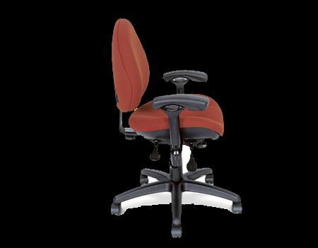 Sandalye ayarı : Sırt ve kolçaklar Ayarlanabilir açı ve bel desteği ile sırt desteği Kolçak geniş ve Omuzları, dirsekleri ve