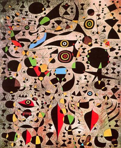 dulcamara Joan Miro- Woman Encircled by the