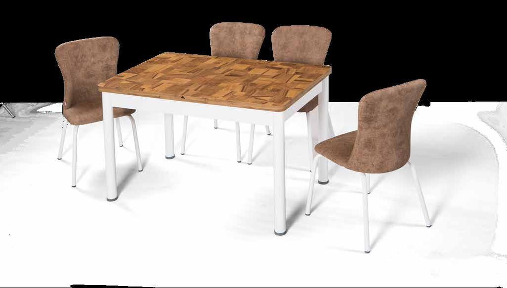 ONUN ÜSTÜNDE KURARIZ Hayallerimizi Birlikte MASA - TABLE / Kolay Açılabilir Easy to Open - Uzamalı Masa Extended Table - Ayarlanabilir Ayak Adjustable