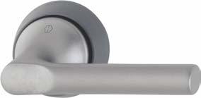 Alüminyum HCS Kapı kolları - HOPPE HCS Perth A1880 Kol seti tipi Kullanım alanı Set içeriği Kapı kalınlığı Pasaj SK/OL- /OL- Kilitleme gerektirmeyen kapılar için (klipsli set bileşenleri hariç)