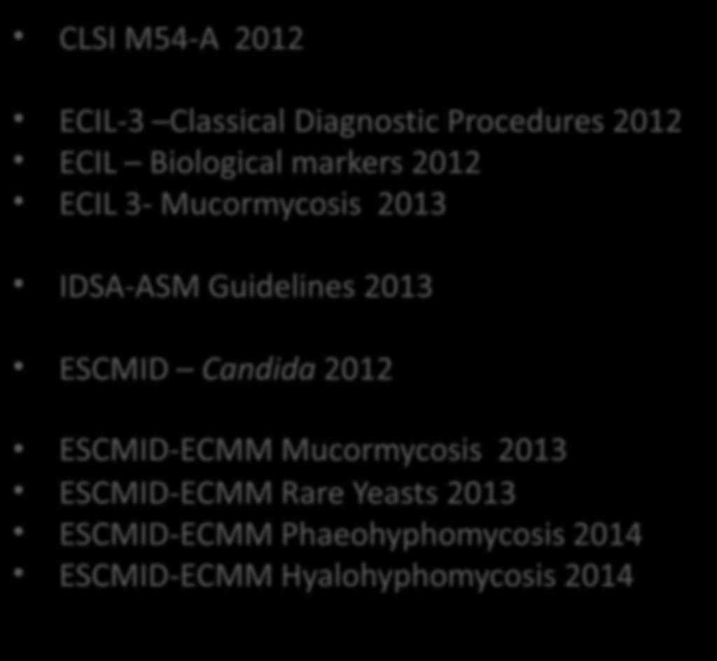 CLSI M54-A 2012 ECIL-3