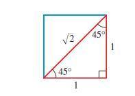 cos, komşu kenarın hipotenüse oranı olarak tanımlandığından dolayı, hipotenüsün uzunluğu 4 ve komşu kenarın uzunluğu olan bir dik üçgen çizebiliriz.