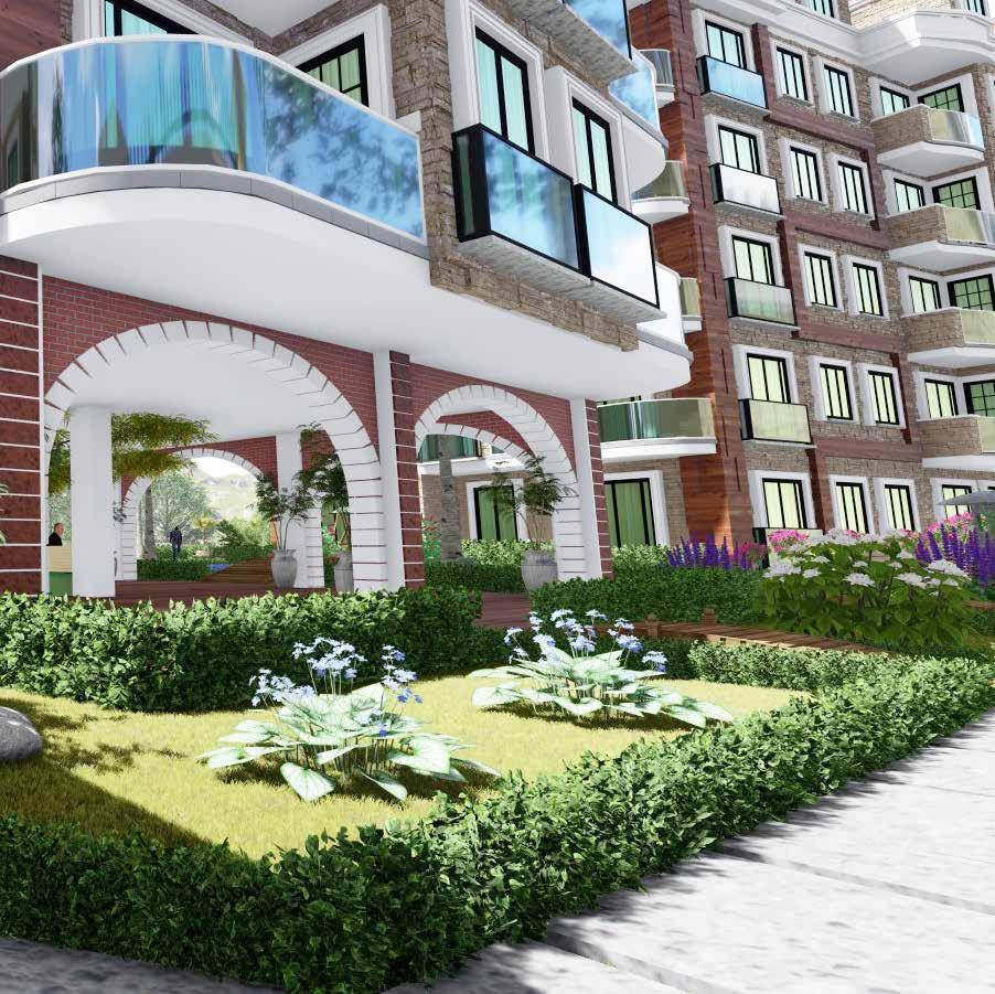 çıkartırsınız. Trius Park invites you to live in the nature not surrounded by nature.