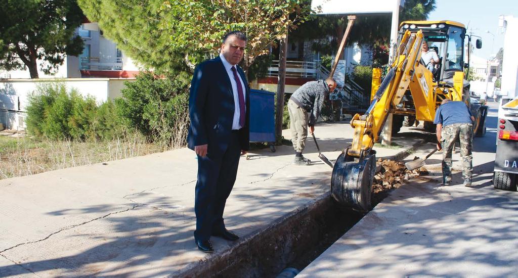 26 27 ALT YAPI ÇALIŞMALARI GAZİMAĞUSA ARTIK HER YAĞMUR YAĞDIĞINDA SULAR ALTINDA KALMIYOR!