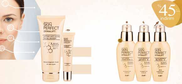 A ve E Vitamini HuncaLife Skin Perfect Dynalift Onarıcı Soyulan Maske 00 ml - 7 5,00 6,90 Dermatolojik olarak test edilmiştir DOĞANIN GÜCÜYLE YAŞLANMA BELİRTİLERİNE SON!