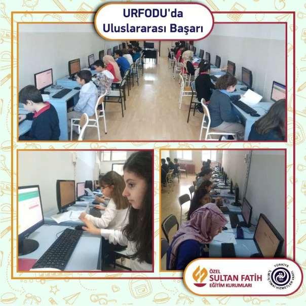 Özel Sultan Fatih Ortaokulu, Uluslararası Bilim Temelleri Bilgi Yarışması'nda (URFODU) Matematik, İngilizce,