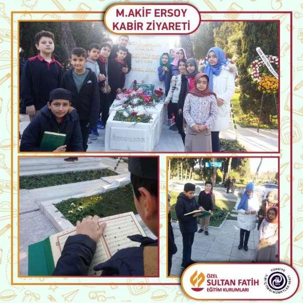 İstiklâl Marşı şairimiz Mehmet Akif Ersoy'un Hakk'a yürüyüşünün 81.