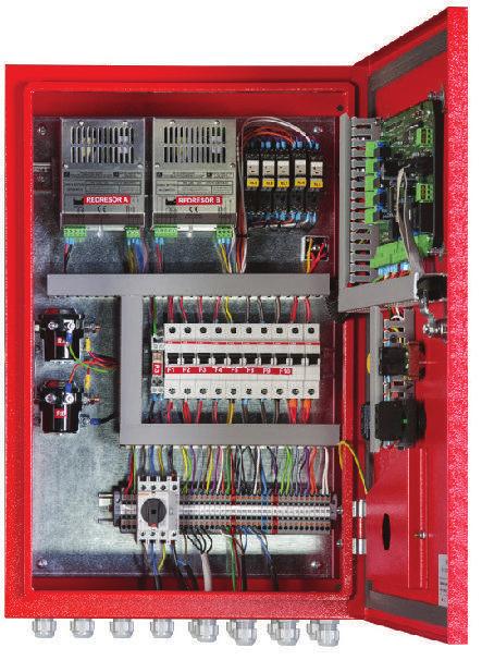 Panosu Motor hariç bütün çıkış bağlantıları düşük voltajlı (12/24 Vdc) 2 Adet Akü 2 Adet Voltmetresi 2 Adet Akü ampermetresi Takometre Hararet göstergesi Yağ ısı göstergesi Yağ