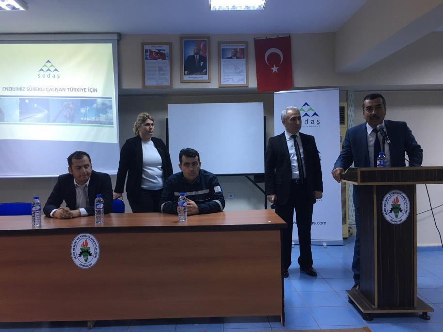 İŞ GÜVENLİĞİ KÜLTÜRÜNE KATKI Meslek Lisesi öğrencilerini eğitimleri sırasında kendilerini geliştirecek, elektrik enerjisi sektöründe iş güvenliğine odaklanmalarını, iş güvenliği kültürünü