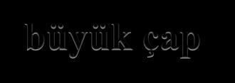 (vida) =Pz / Z1 =22 / 2 = 11 mm = P (dişli) Modül m = P