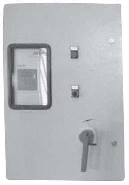 Üç fazlý Elektrikli Panel Q3SF Serisi UYGULAMALAR Üç fazlý yüzey veya dalgýç tipi pompanýn korunmasý ve kontrolü. TEKNÝK ÖZELLÝKLER Auto/Man seçimli anahtar ile manuel kontrol.