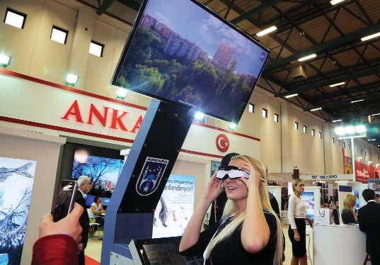 Haber 23 sergilendi Fotoğraflar: Görsel İletişim Merkezi Ziyaretçilere sunulan manzaralar arasında Ankara nın değişik bölgesinde yer alan