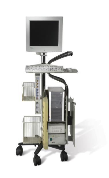 Elektromanyetik navigasyon bronkoskopi (ENB) Ana işlemci Özel yazılımlı iki bilgisayar Spiral CT, DICOM